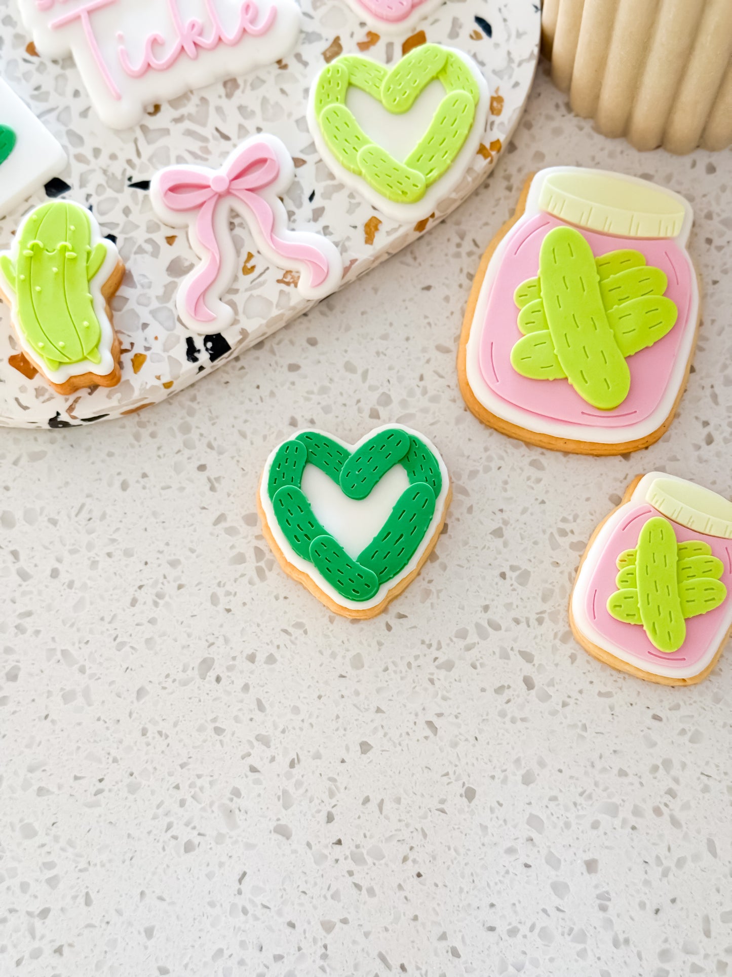 Big Dill Heart - Cookie Stamp & Cutter