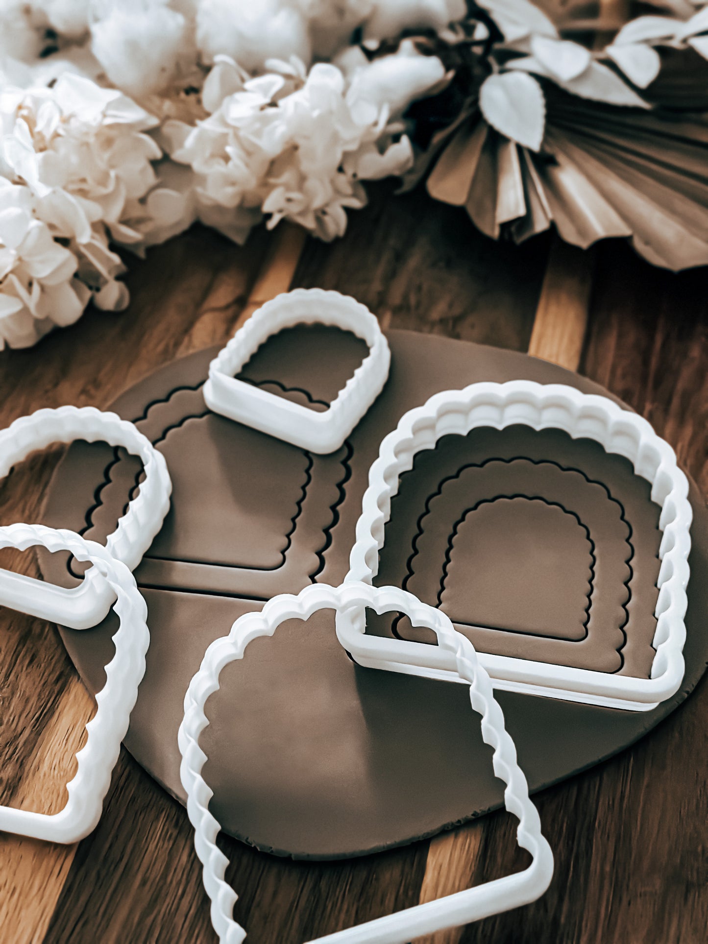 Scalloped Arch Cookie Cutter – Perfect for Fondant, Sugar Cookies & Baking