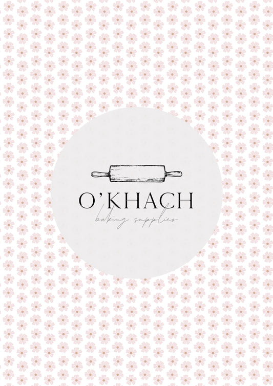 Bunny Garden Pattern No.11 - Digital Edible Image for Cakes & Cookies