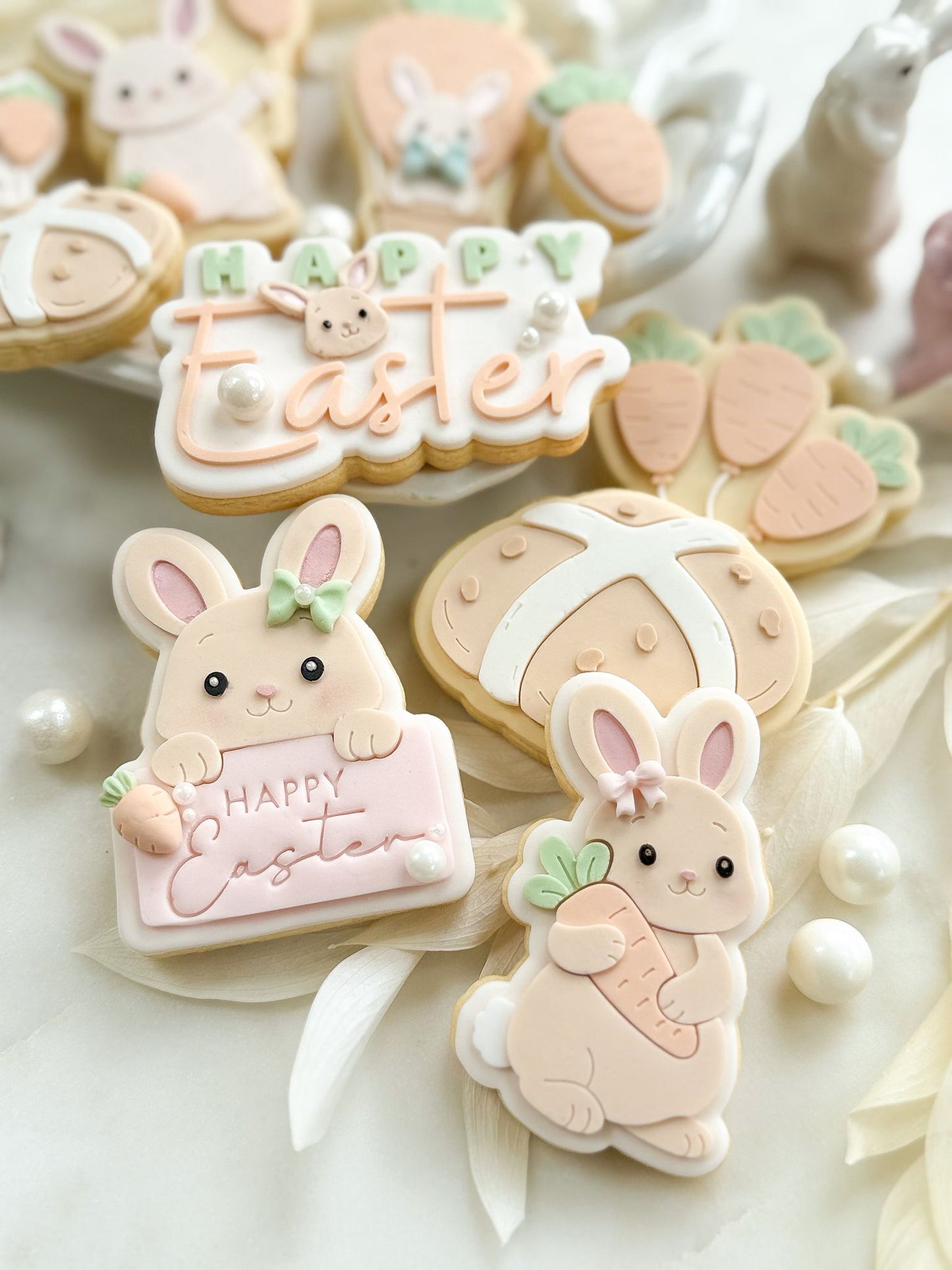 Easter Carrot Bouquet - Cookie Stamp and Cutter