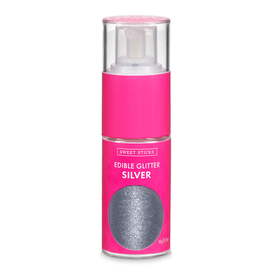 Glitter Pump – SILVER | Sweet Sticks - O'Khach Baking Supplies