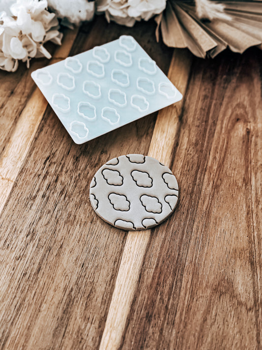 Cloud Pattern - Cookie Stamp - O'Khach Baking Supplies