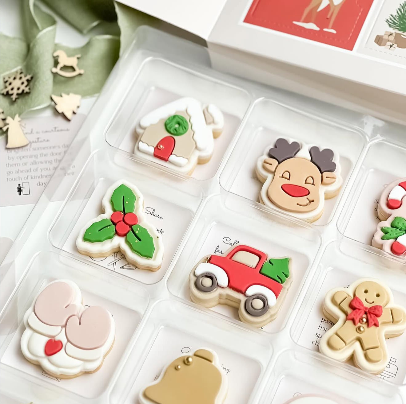 Mini Dasher (reindeer) - Cookie Stamp and Cutter