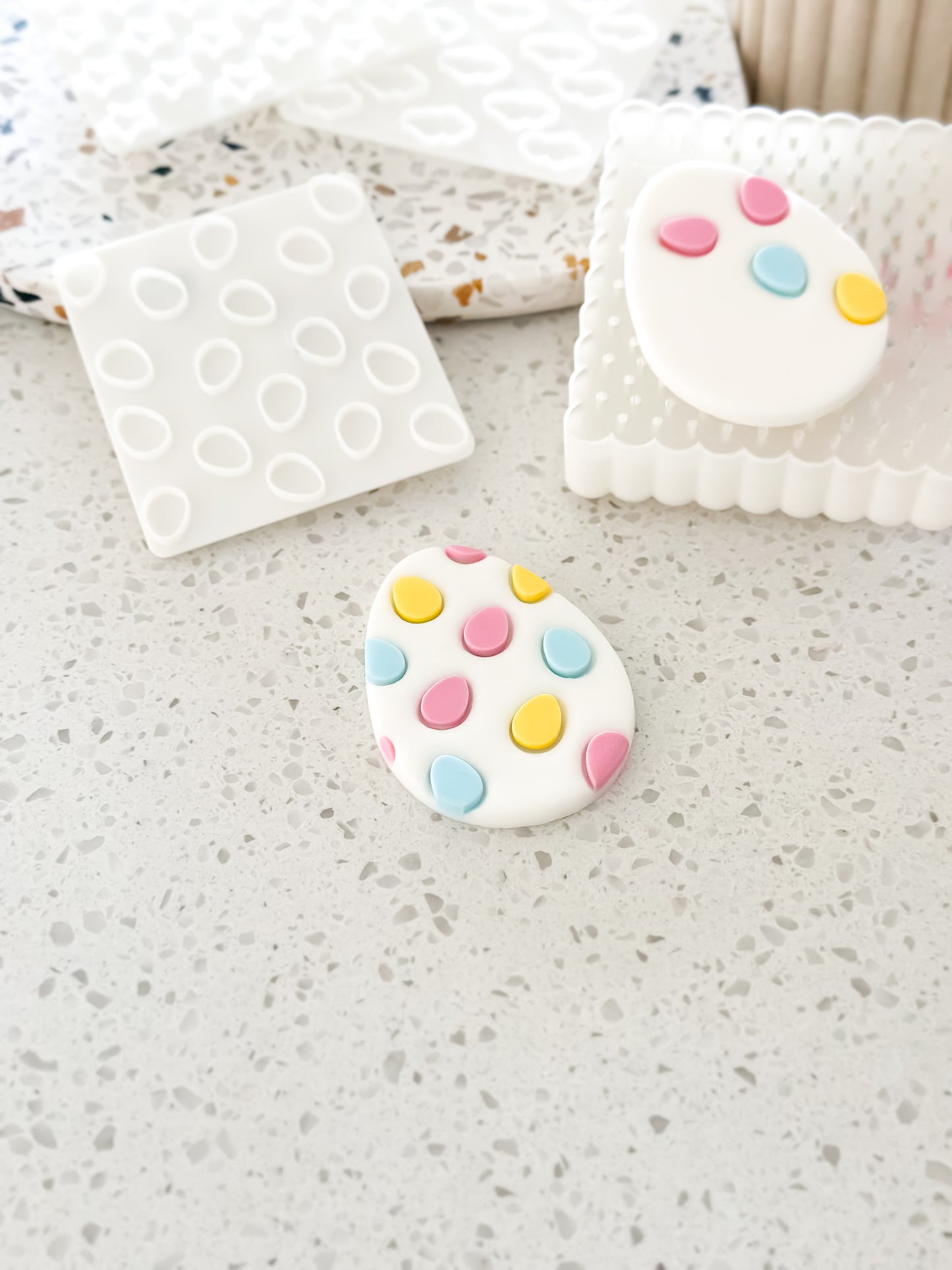 Egg Pattern - Cookie Stamp - Ideal for Fondant & Sugar Cookies