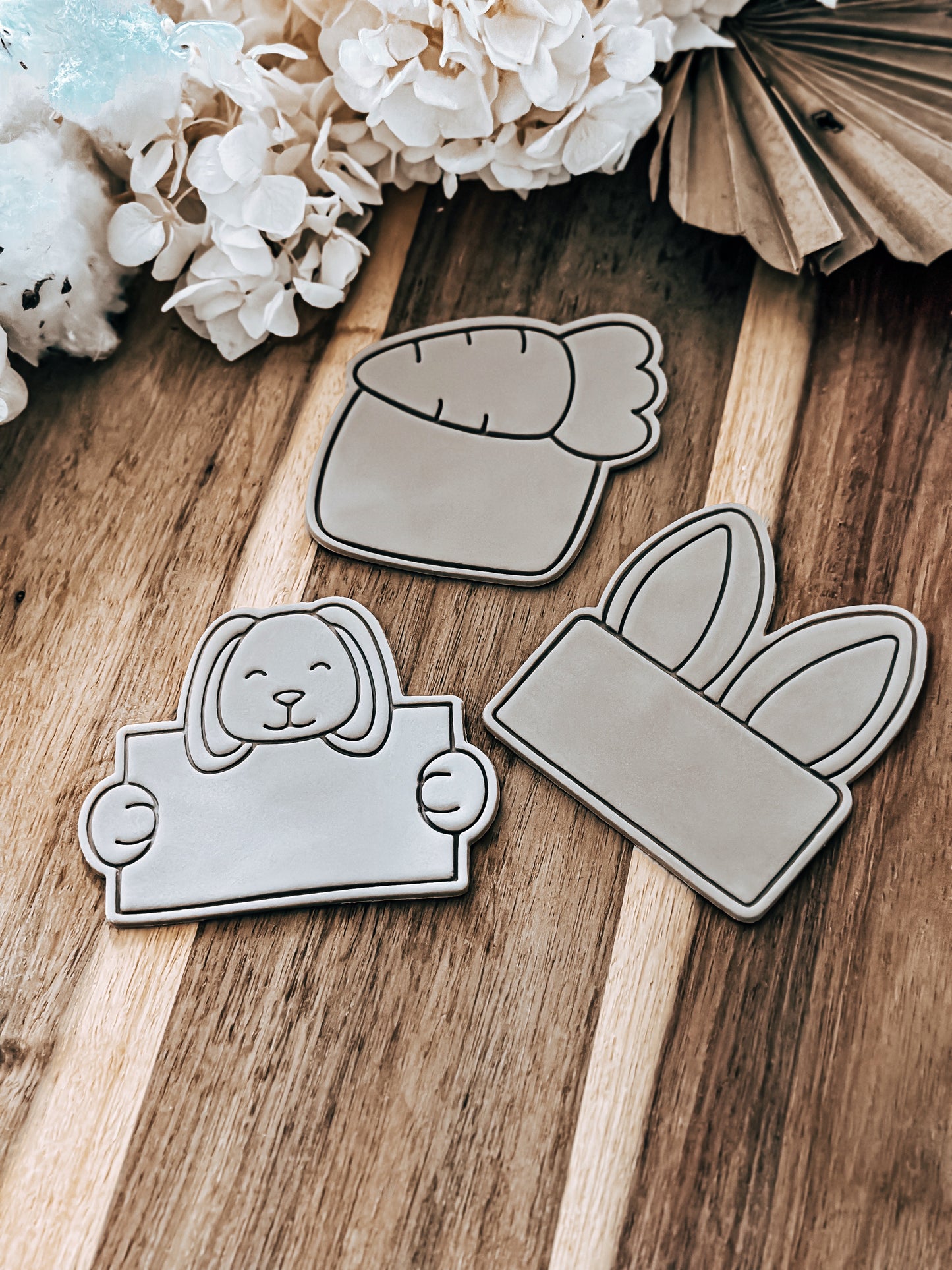 Carrot (Plaque) - Cookie Stamp and Cutter - Ideal for Fondant & Sugar Cookies