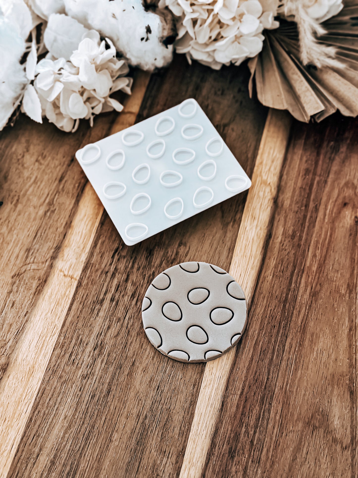 Egg Pattern - Cookie Stamp - Ideal for Fondant & Sugar Cookies
