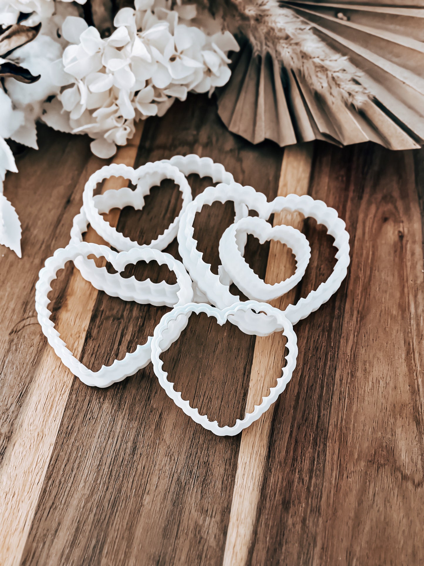 Scalloped Heart Cookie Cutter – Perfect for Fondant, Sugar Cookies & Baking