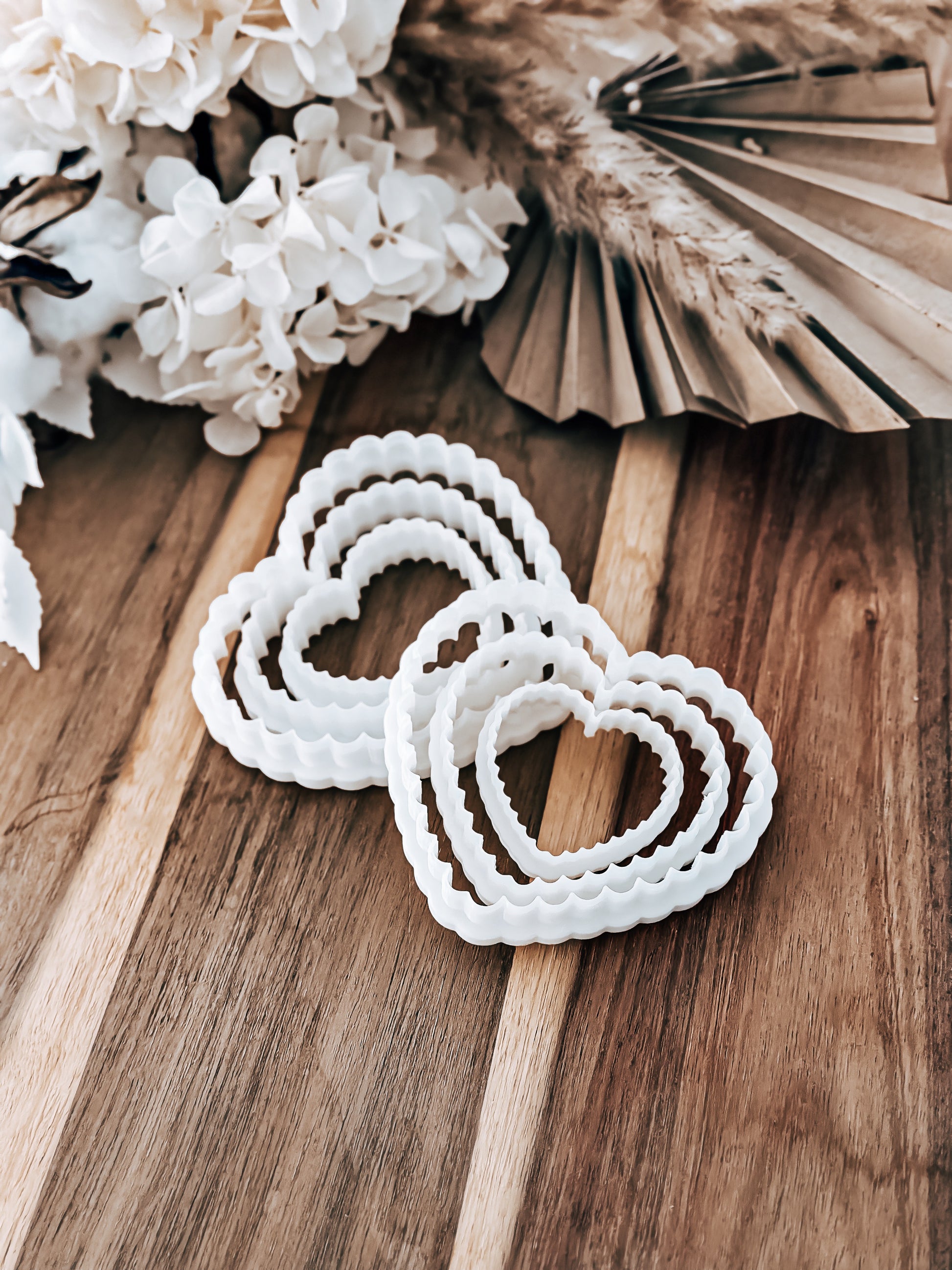 Scalloped Heart Cookie Cutter – Perfect for Fondant, Sugar Cookies & Baking