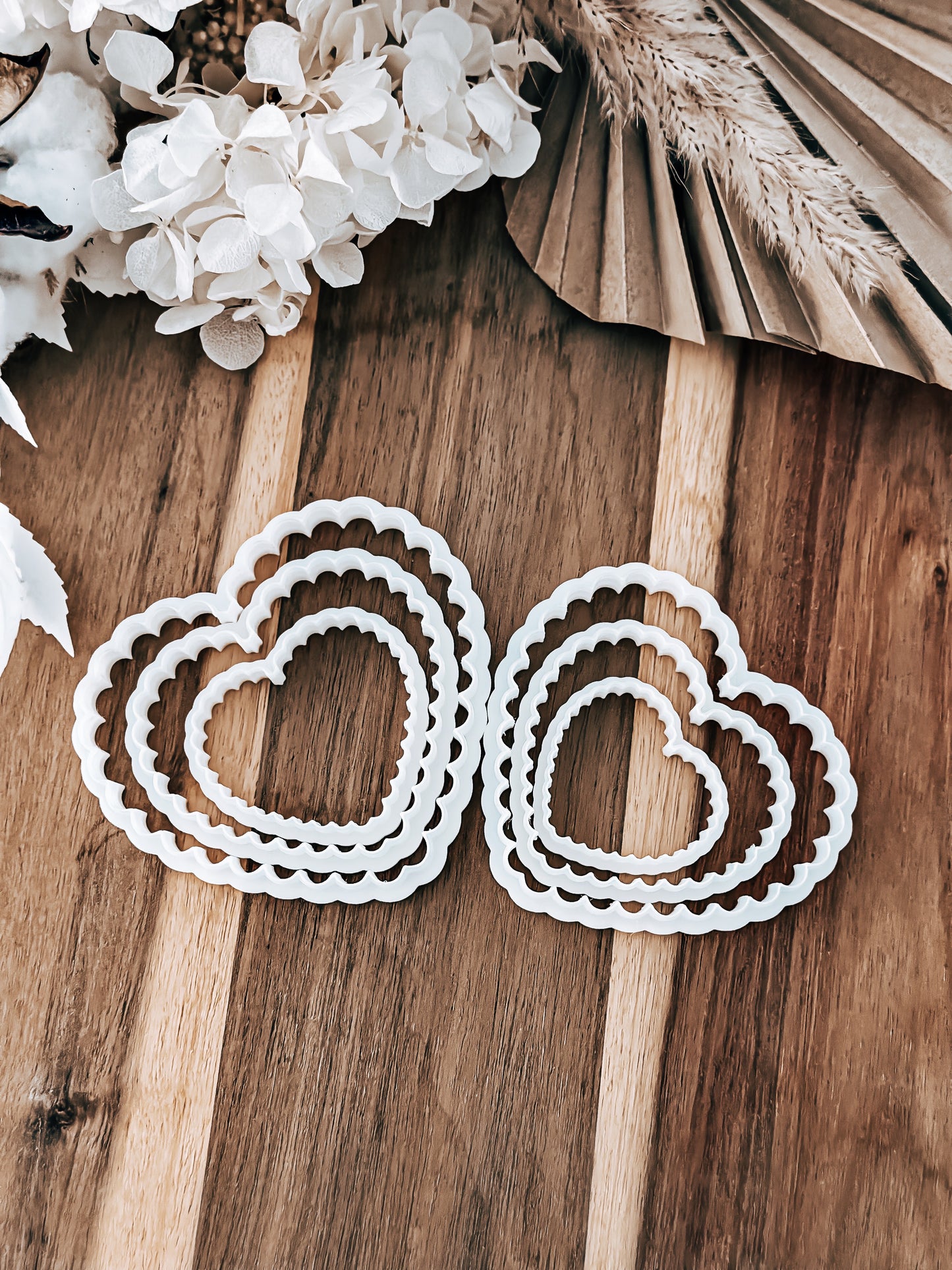 Scalloped Heart Cookie Cutter – Perfect for Fondant, Sugar Cookies & Baking