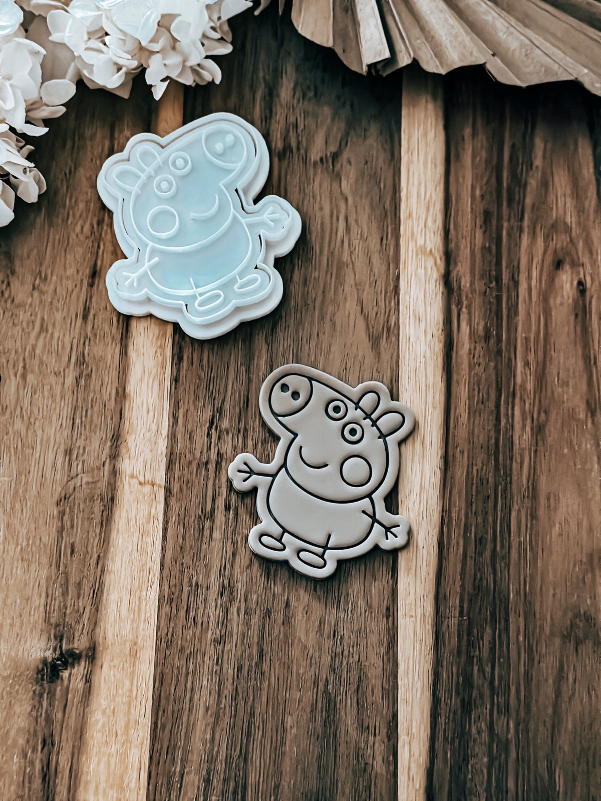 George (Peppa Pig) - Cookie Stamp and Cutter