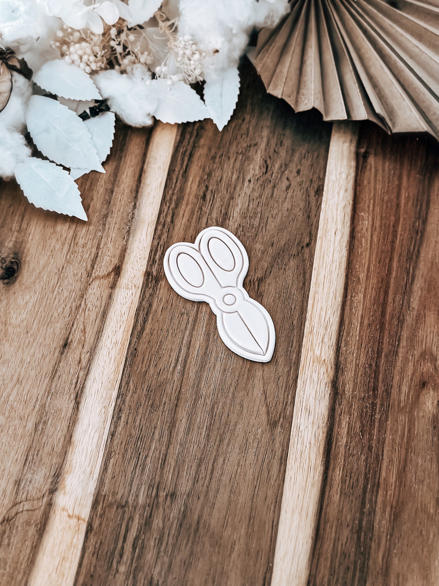 Sewing Scissors - Cookie Stamp & Cutter - Perfect for Fondant & Sugar Cookies