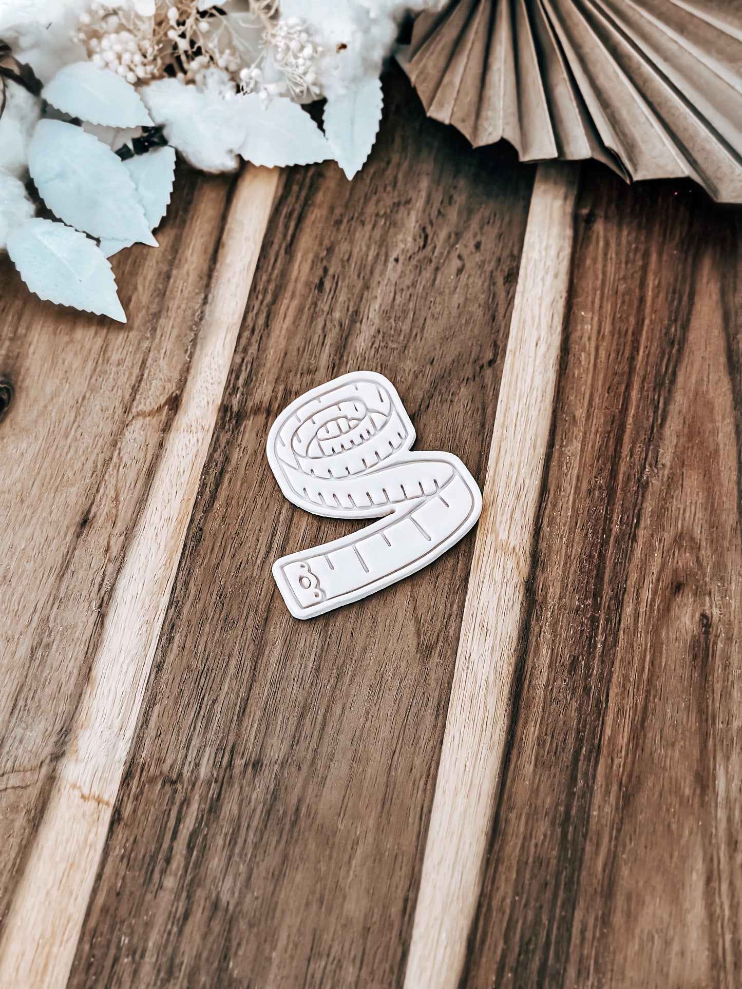 Measuring Tape - Cookie Stamp & Cutter - Perfect for Fondant and Sugar Cookies