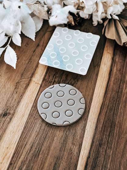 10mm Circle Pattern - Cookie Stamp