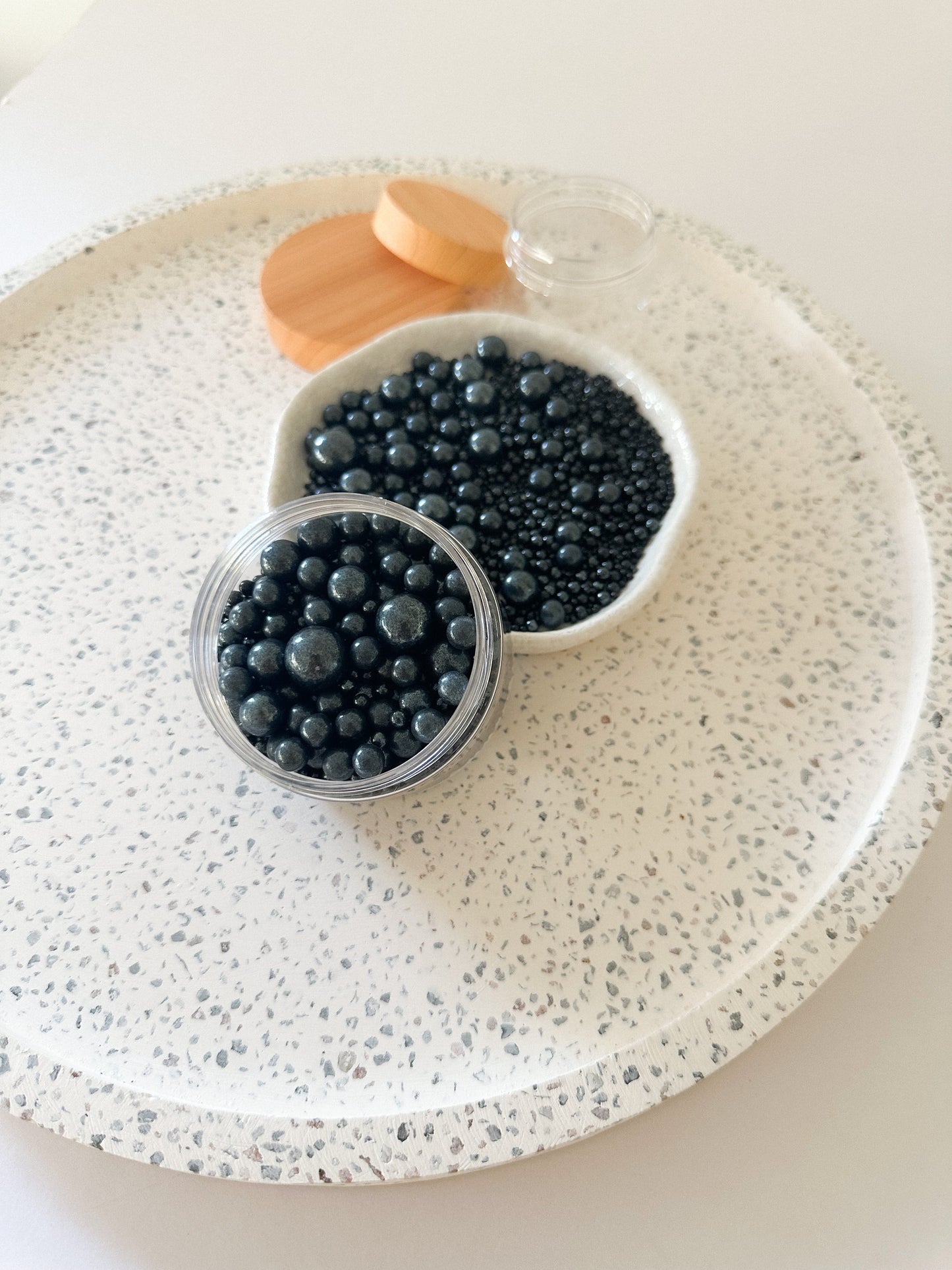 Charcoal – Edible Sprinkles for Cakes, Cookies & Cupcakes