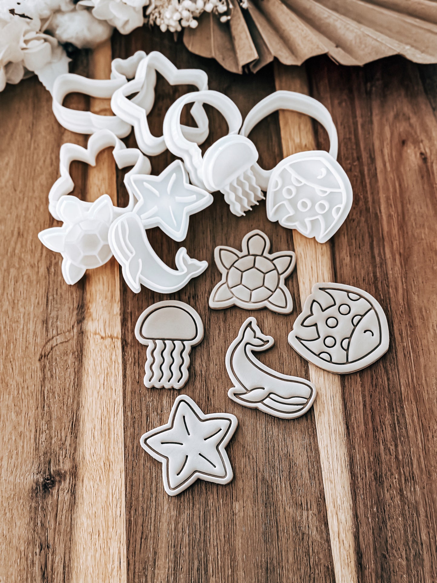 Mini Ocean Animal Range - Ideal for Fondant & Sugar Cookies