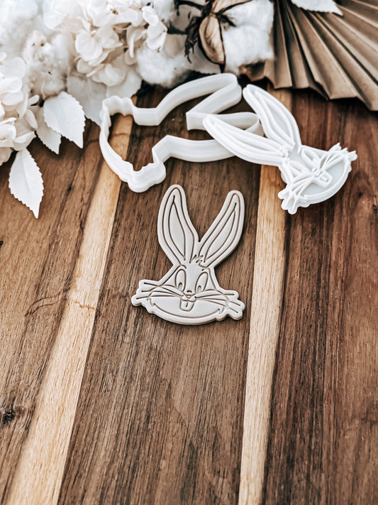 Bugs Bunny - Cookie Stamp & Cutter - Premium Stamp & Cutter from O'Khach Baking Supplies - Just $19.00! Shop now at O'Khach Baking Supplies