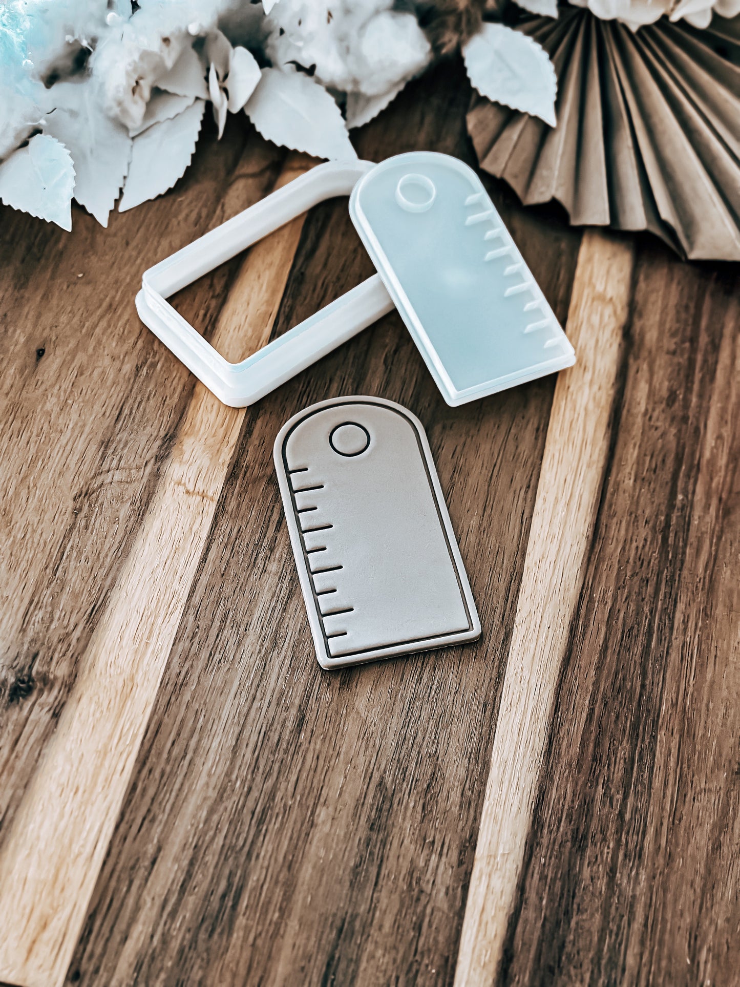 Ruler Stamp & Cutter - Perfect for Fondant & Sugar Cookies