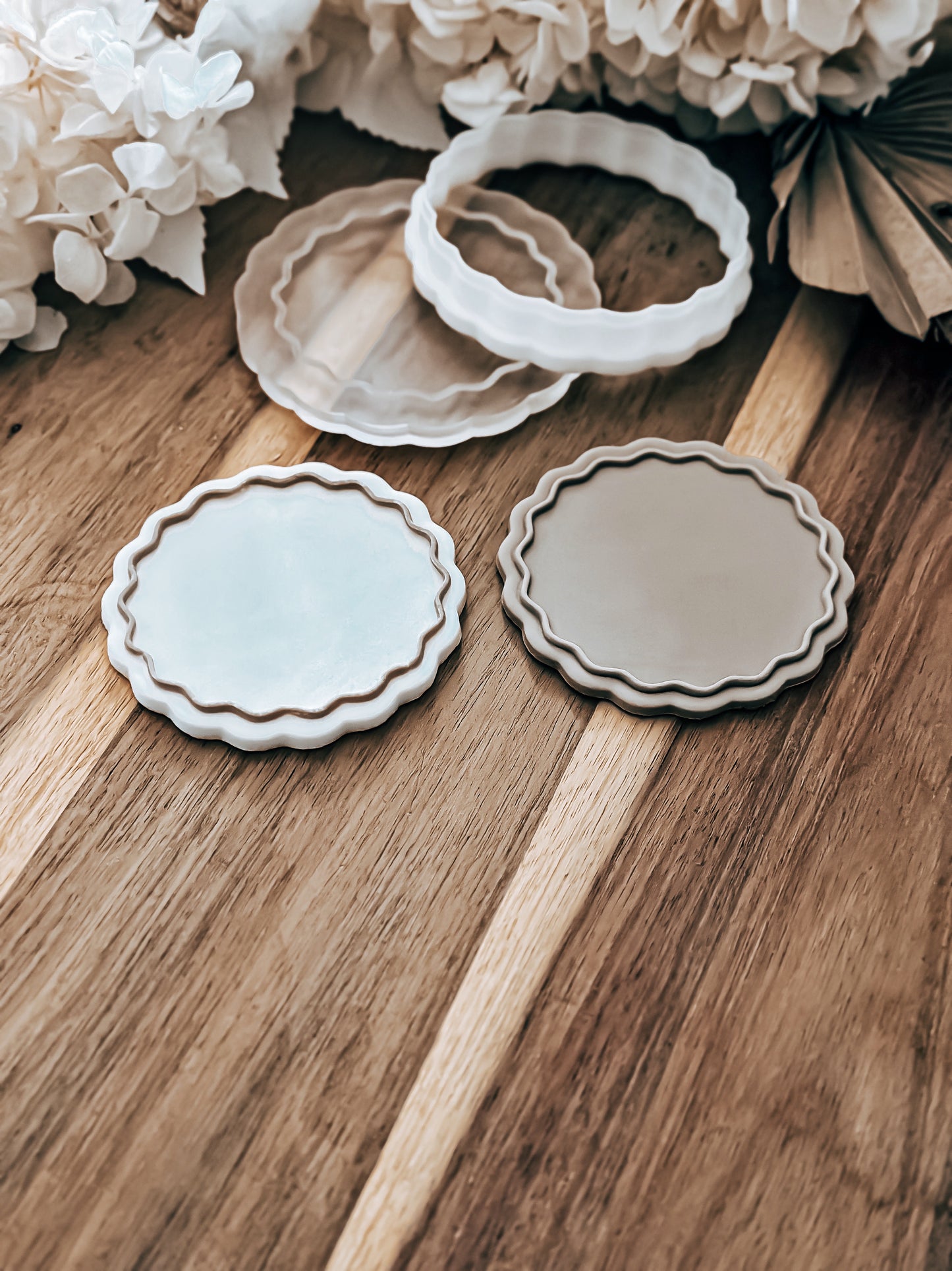 Wavy Circle 'UP' - Cookie Stamp & Cutter - Ideal for Fondant & Sugar Cookies
