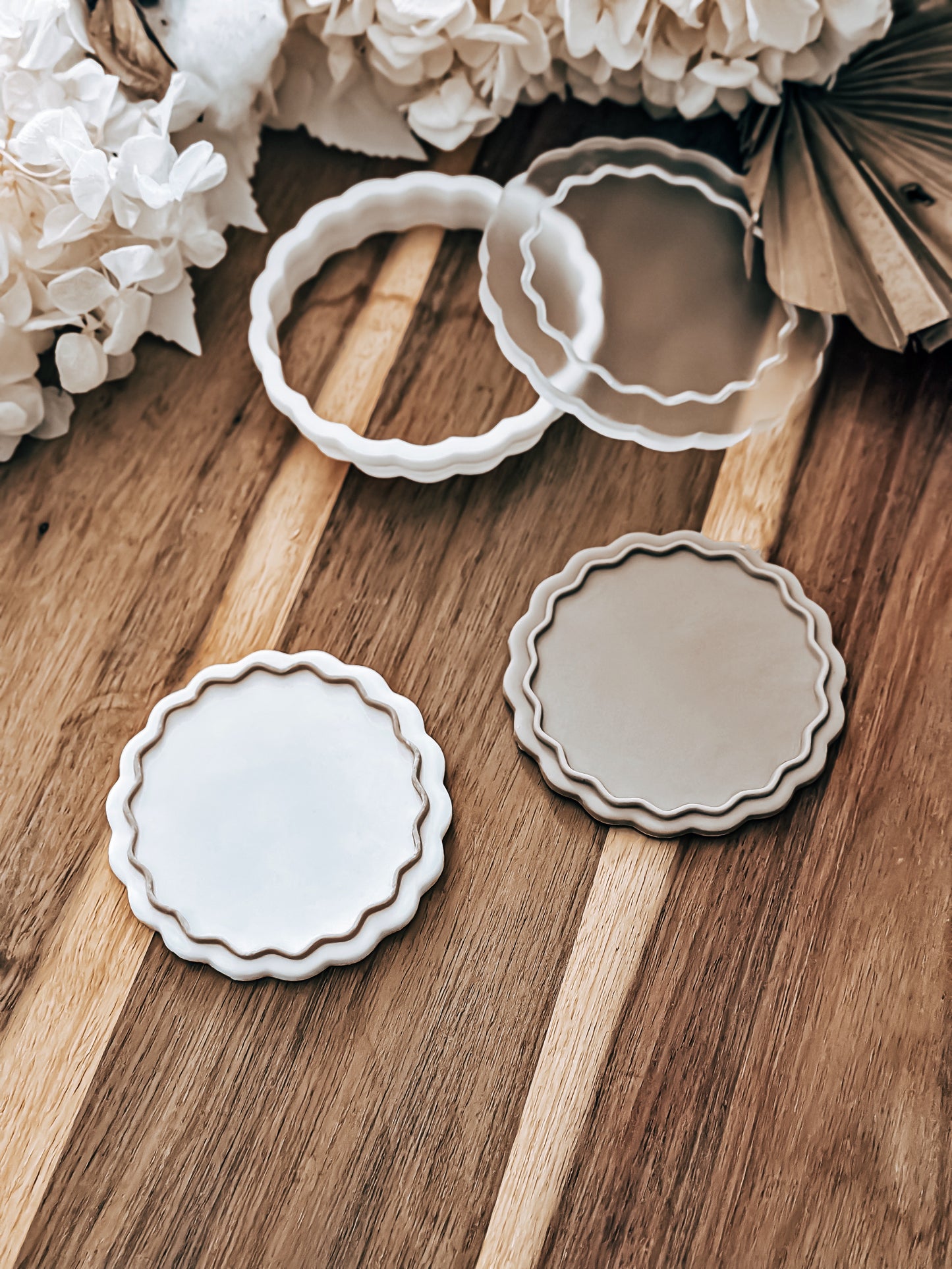 Wavy Circle 'UP' - Cookie Stamp & Cutter - Ideal for Fondant & Sugar Cookies