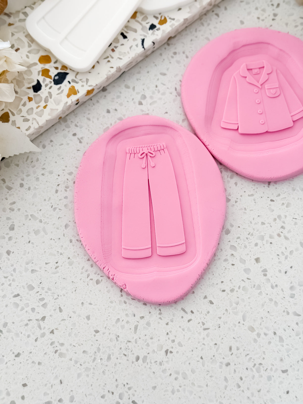 Pyjama Set Stamp & Cutter - Perfect for Fondant & Sugar Cookies