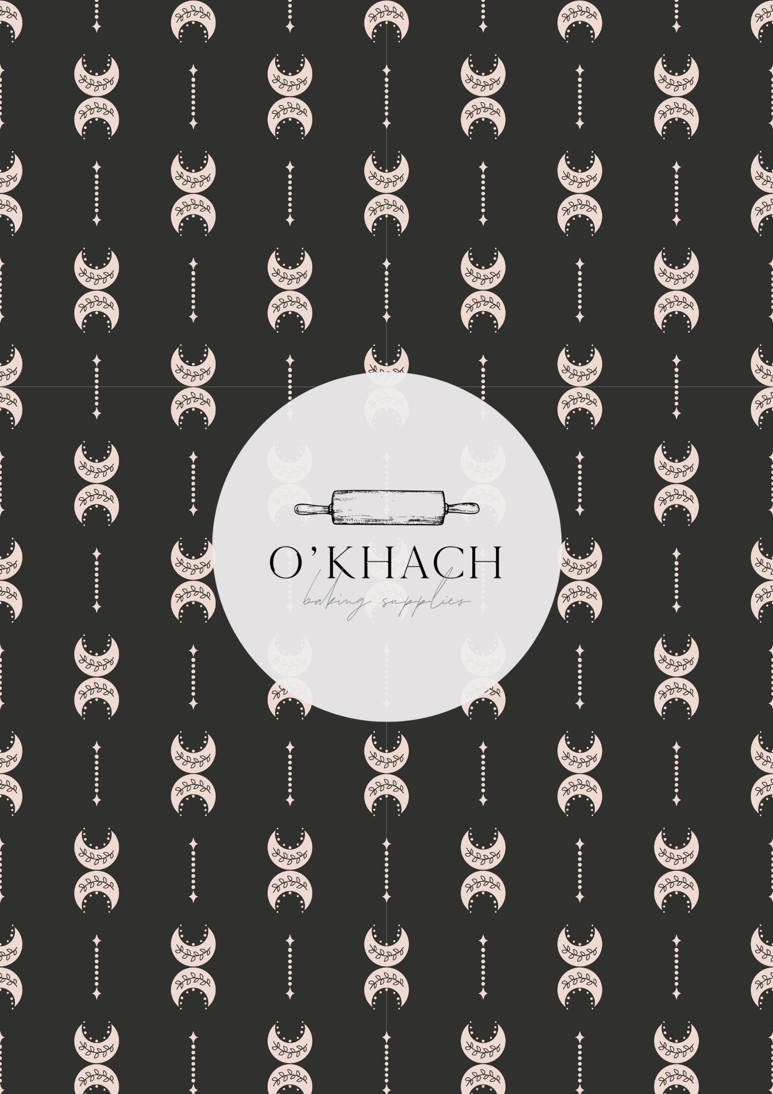 Bohemian Life Pattern No.3 - Digital Edible Image for Cakes & Cookies