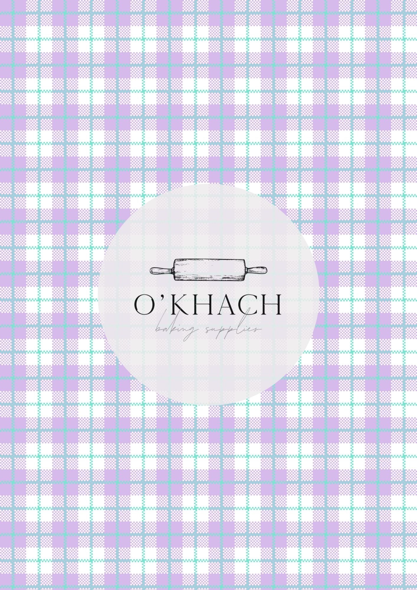 Easter Pattern No.107 - Digital Edible Image for Cakes & Cookies