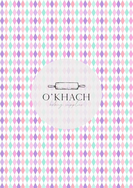 Easter Pattern No.133 - Digital Edible Image for Cakes & Cookies