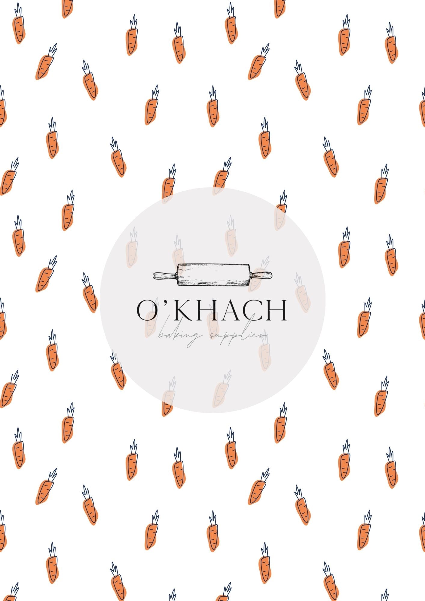 Easter Pattern No.55 - Digital Edible Image for Cakes & Cookies