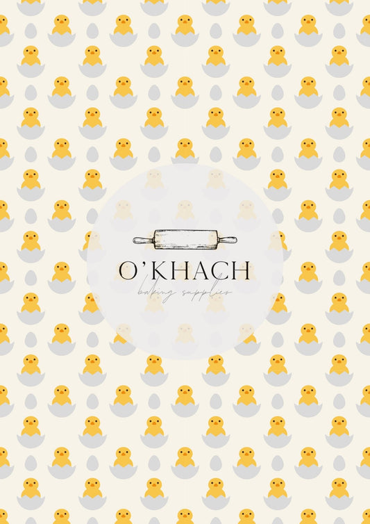 Easter Pattern No.68 - Digital Edible Image for Cakes & Cookies