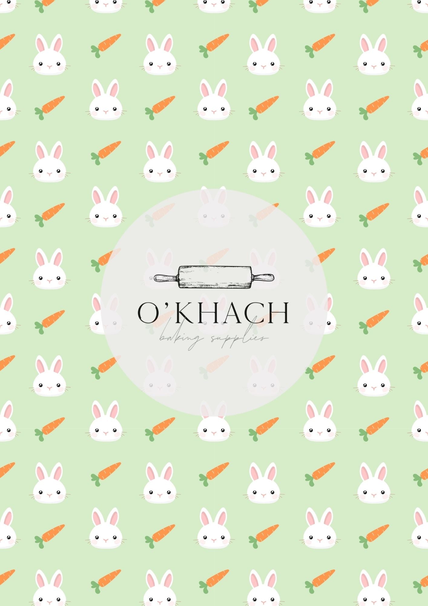 Easter Pattern No.73 - Digital Edible Image for Cakes & Cookies