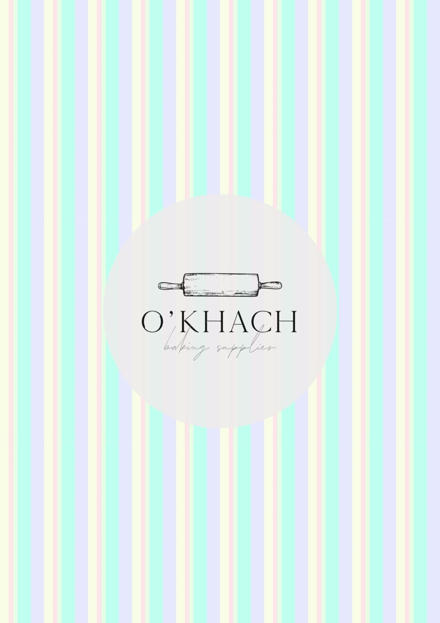 Easter Pattern No.97 - Digital Edible Image for Cakes & Cookies