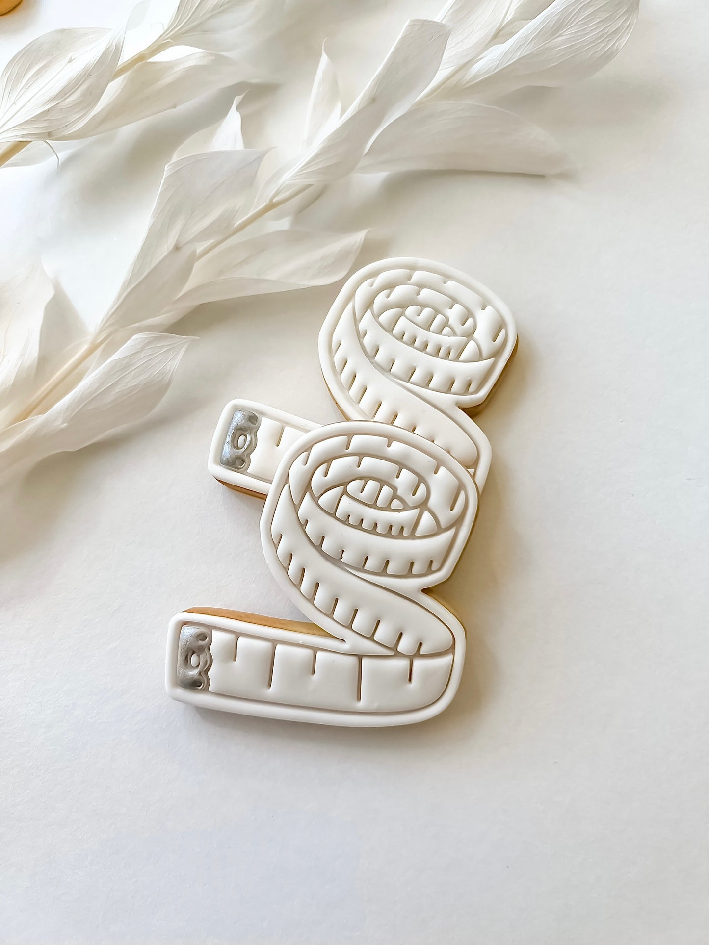 Measuring Tape - Cookie Stamp & Cutter - Perfect for Fondant and Sugar Cookies