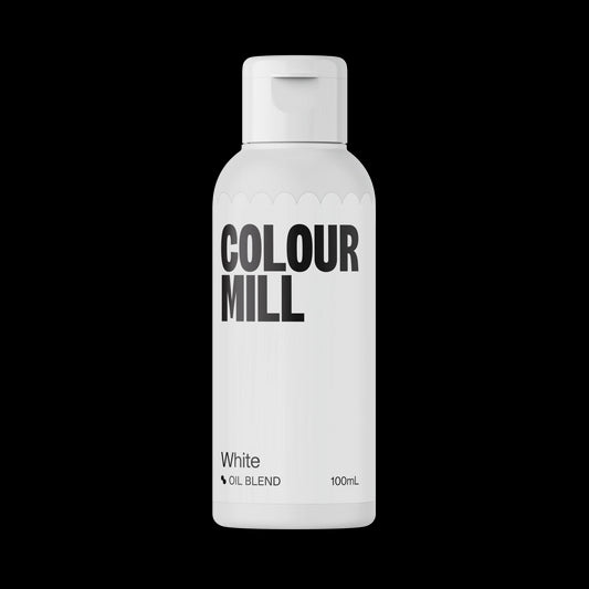 White - Oil Based Colouring 20ml (Colour Mill) - O'Khach Baking Supplies
