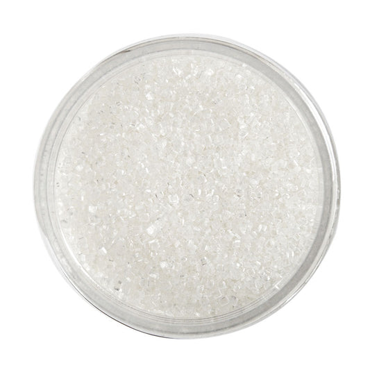 WHITE Sanding Sugar (85g) - Sprinks - Premium  from O'Khach Baking Supplies - Just $5.99! Shop now at O'Khach Baking Supplies