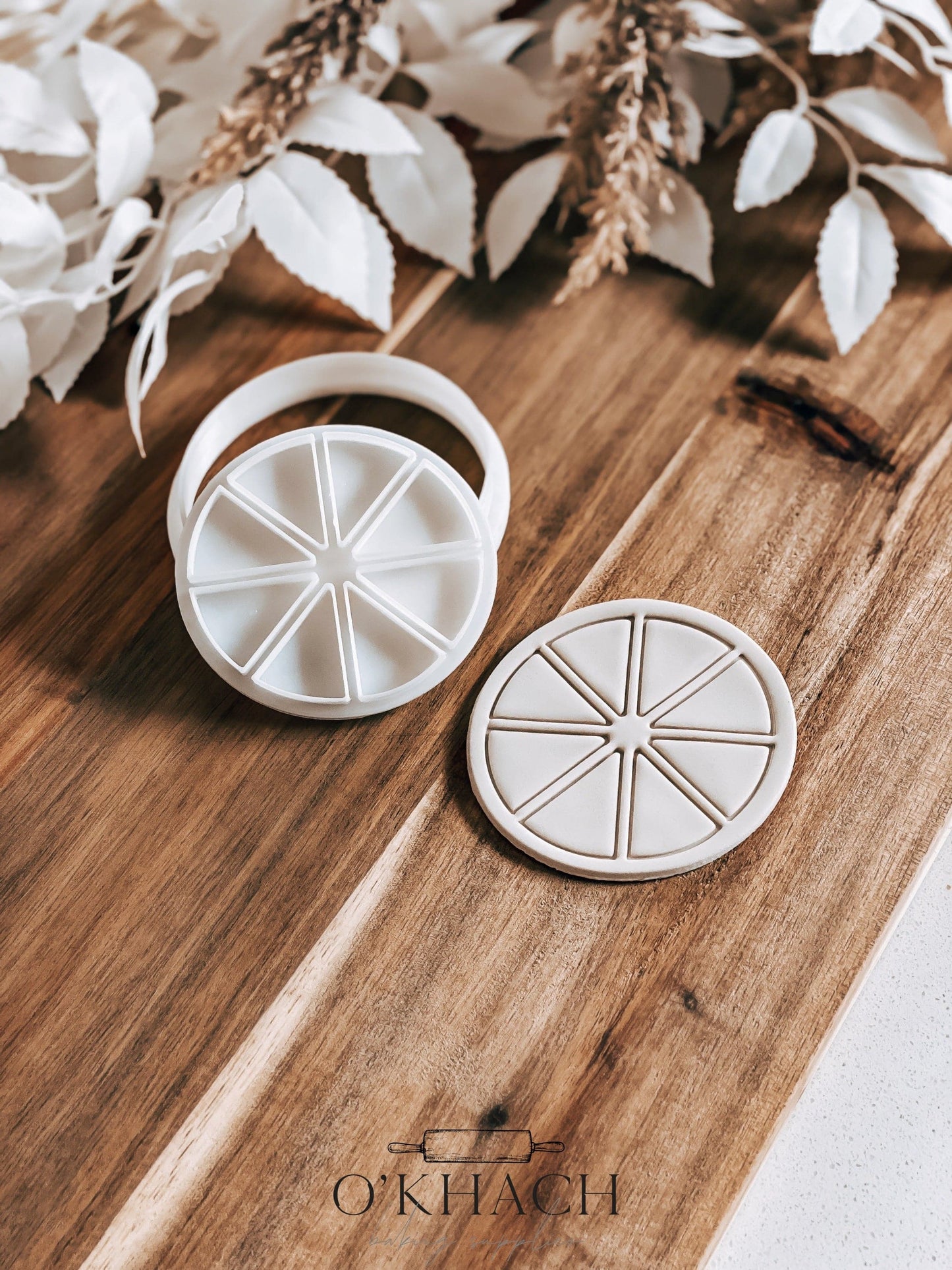 Citrus Fruit Stamp & Cutter - Perfect for Fondant & Sugar Cookies