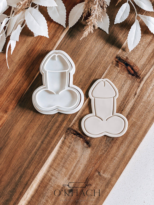 Dick Cookie Stamp and Cutter - O'Khach Baking Supplies