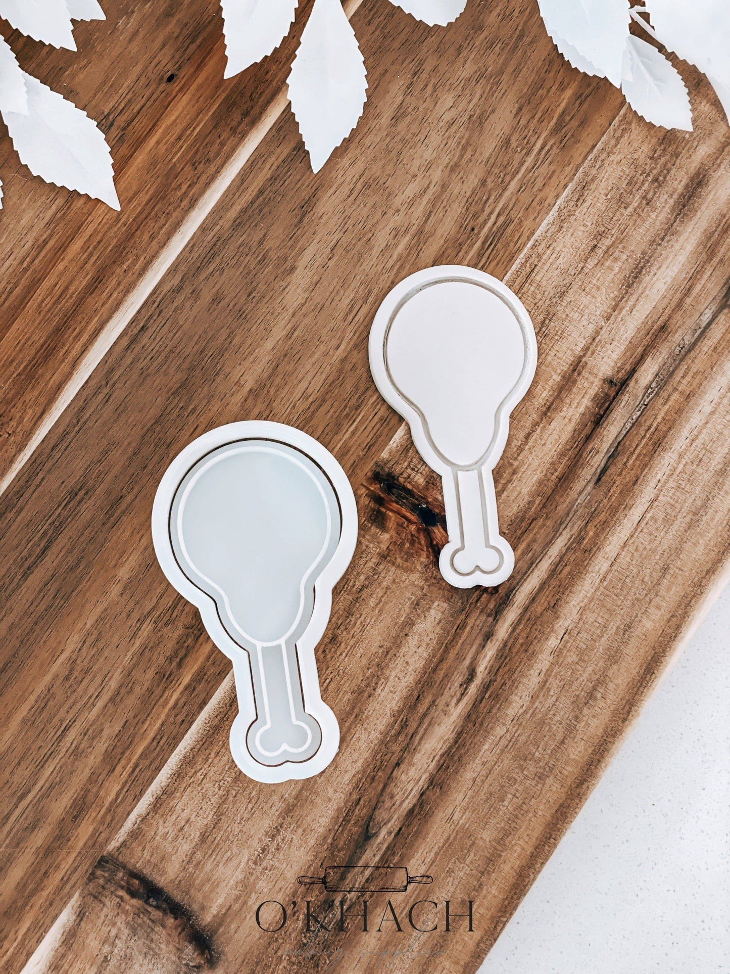 Drumstick Stamp & Cutter - Perfect for Fondant & Sugar Cookies