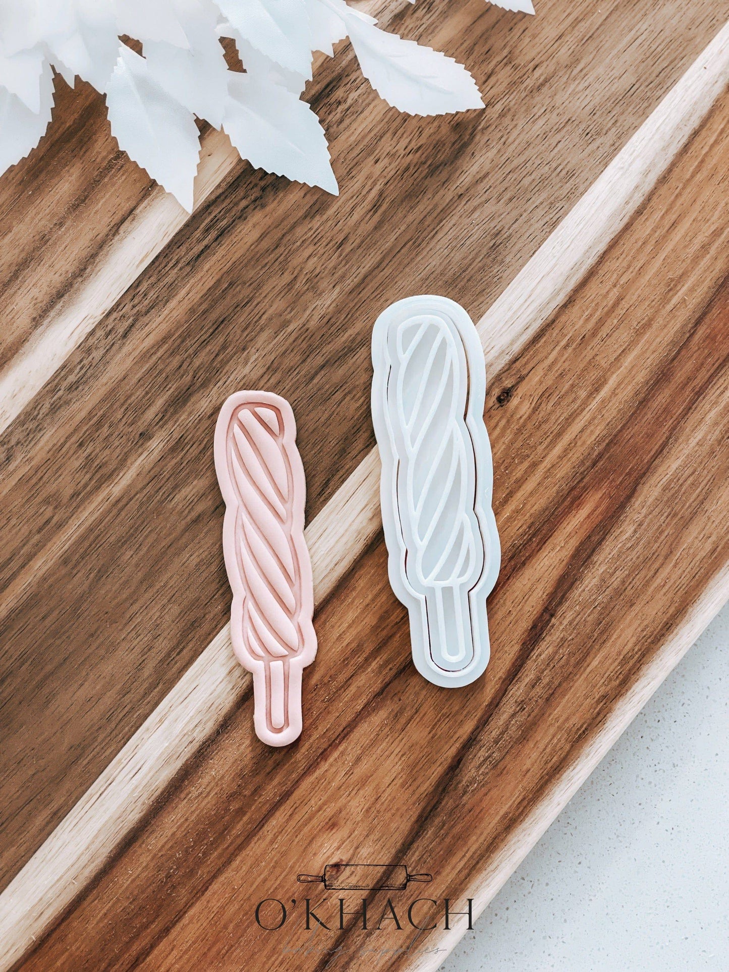 Popsicle Stamp & Cutter - Perfect for Fondant & Sugar Cookies