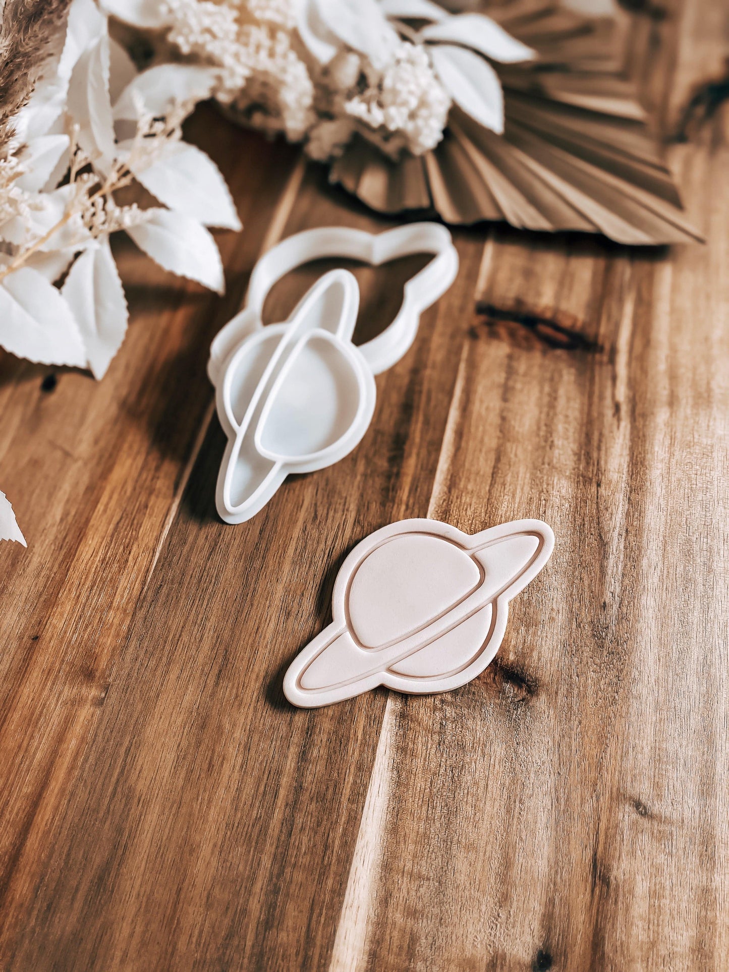 Space Planet - Stamp and Cutter - Perfect for Fondant & Sugar Cookies