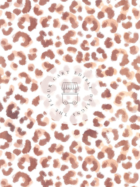 Animal Print Cheetah - Edible Image - O'Khach Baking Supplies