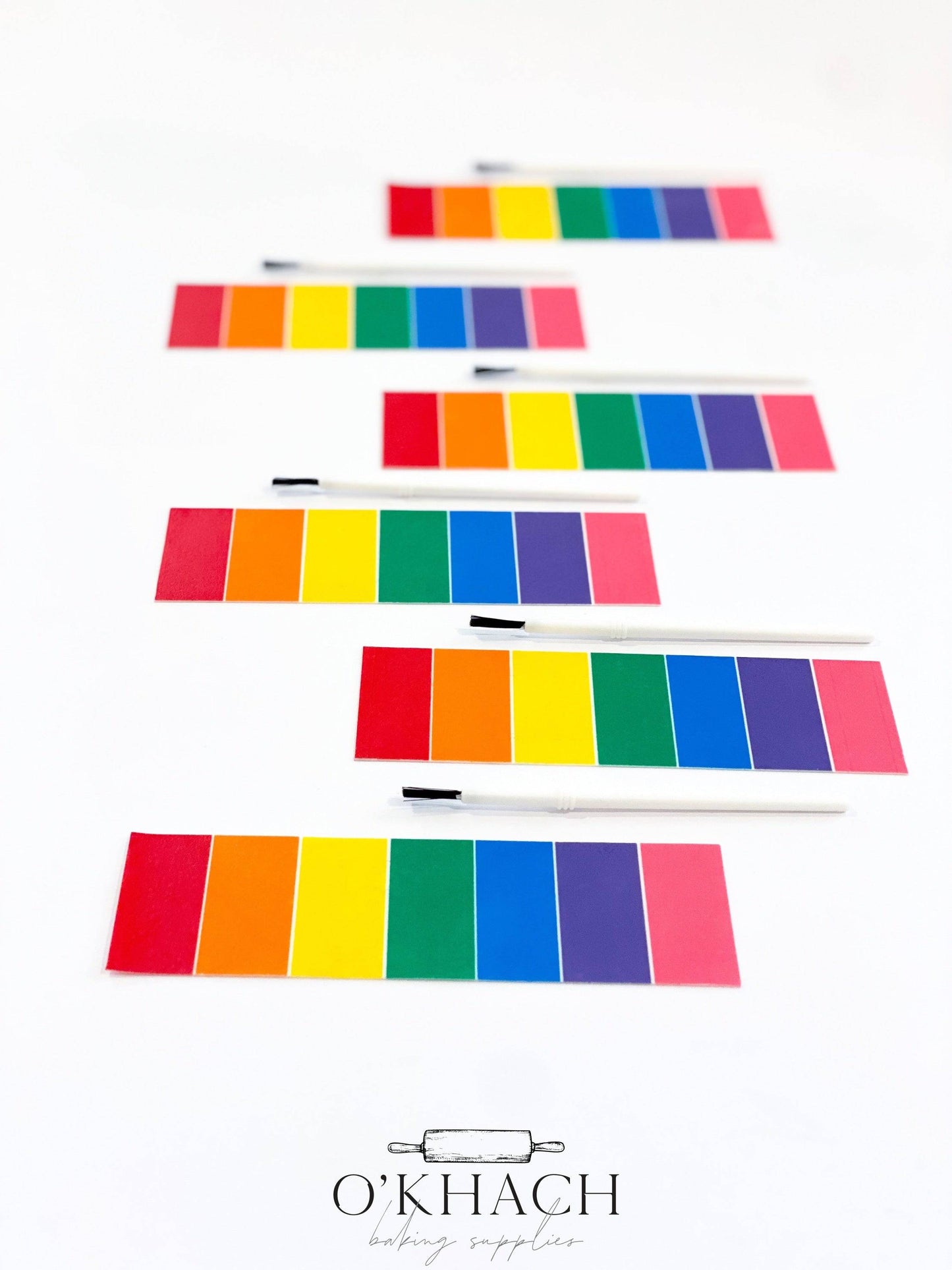 RAINBOW Edible Paint Palettes – PYO Cookie Decorating Kits