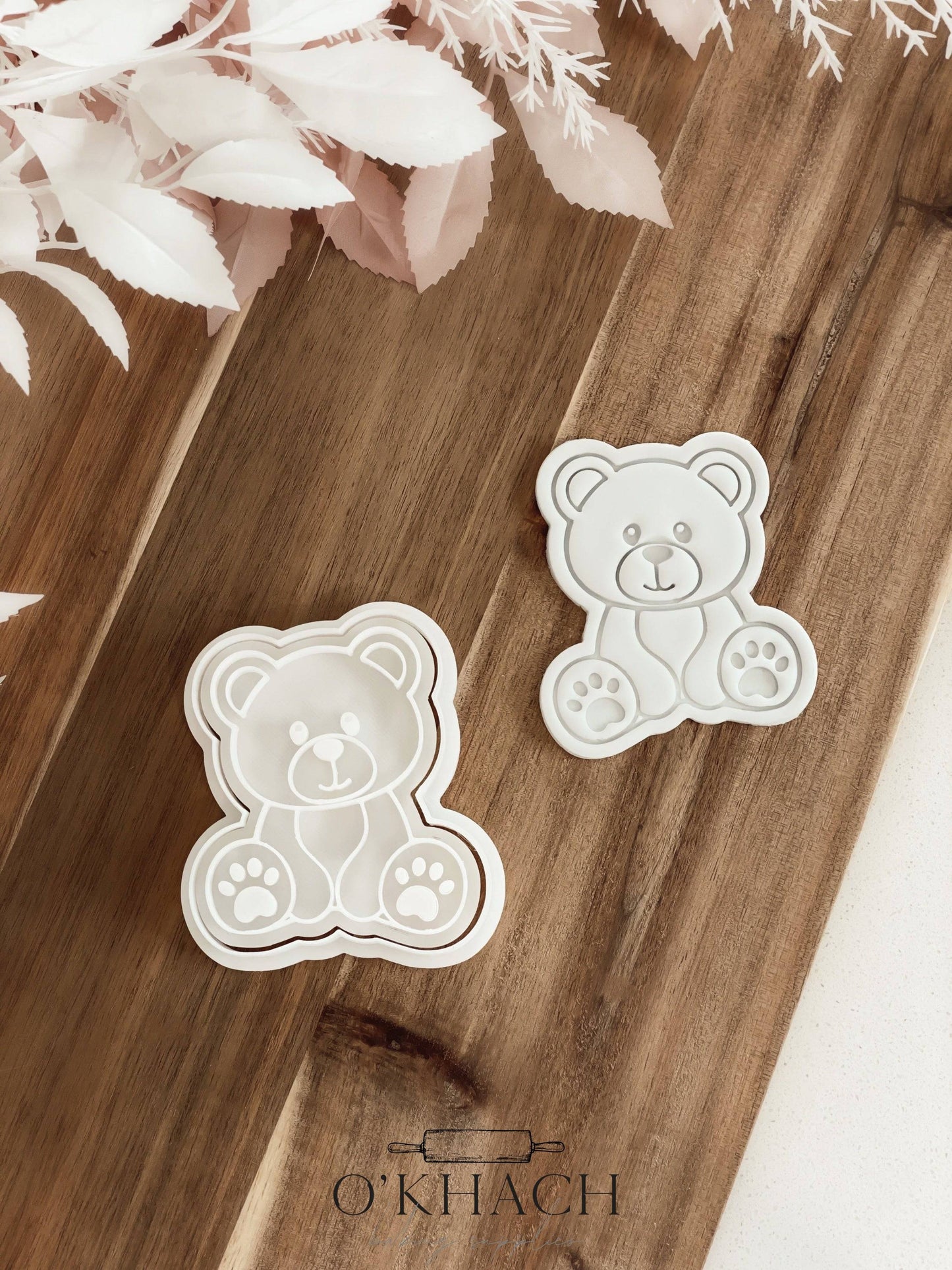 Bear Stamp and Cutter - Perfect for Fondant & Sugar Cookies