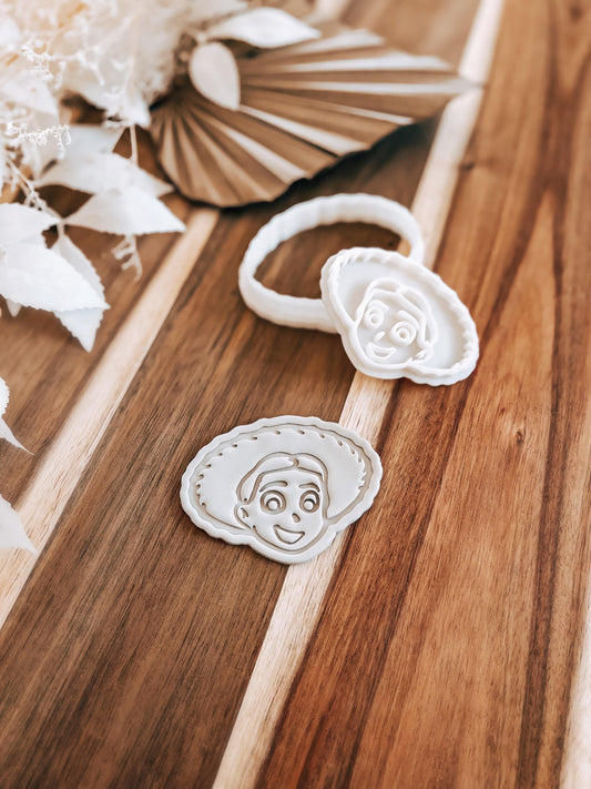 Jessie (Toy Story) - Cookie Stamp and Cutter - O'Khach Baking Supplies