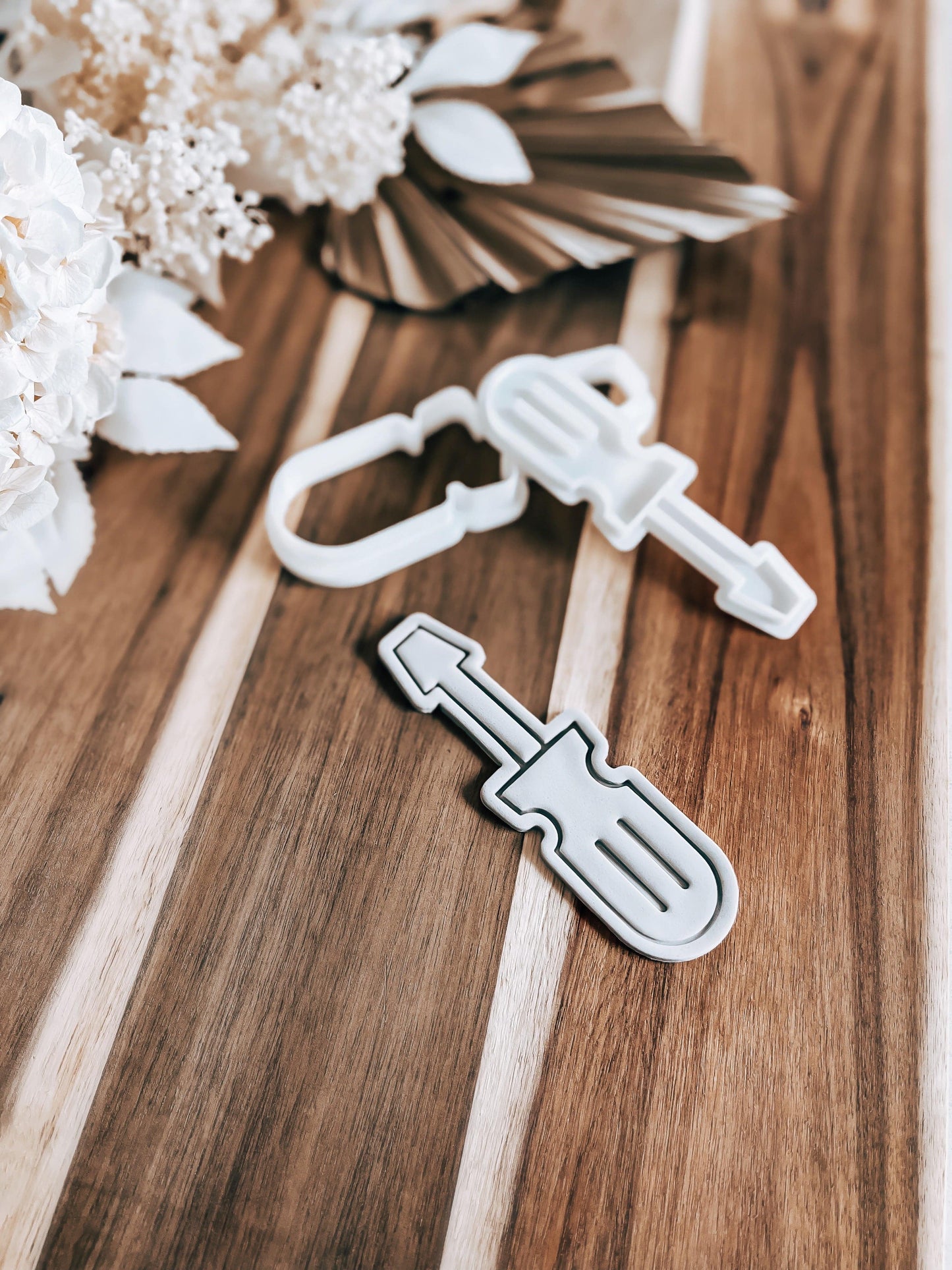 Screw Driver Stamp & Cutter - Perfect for Fondant & Sugar Cookies