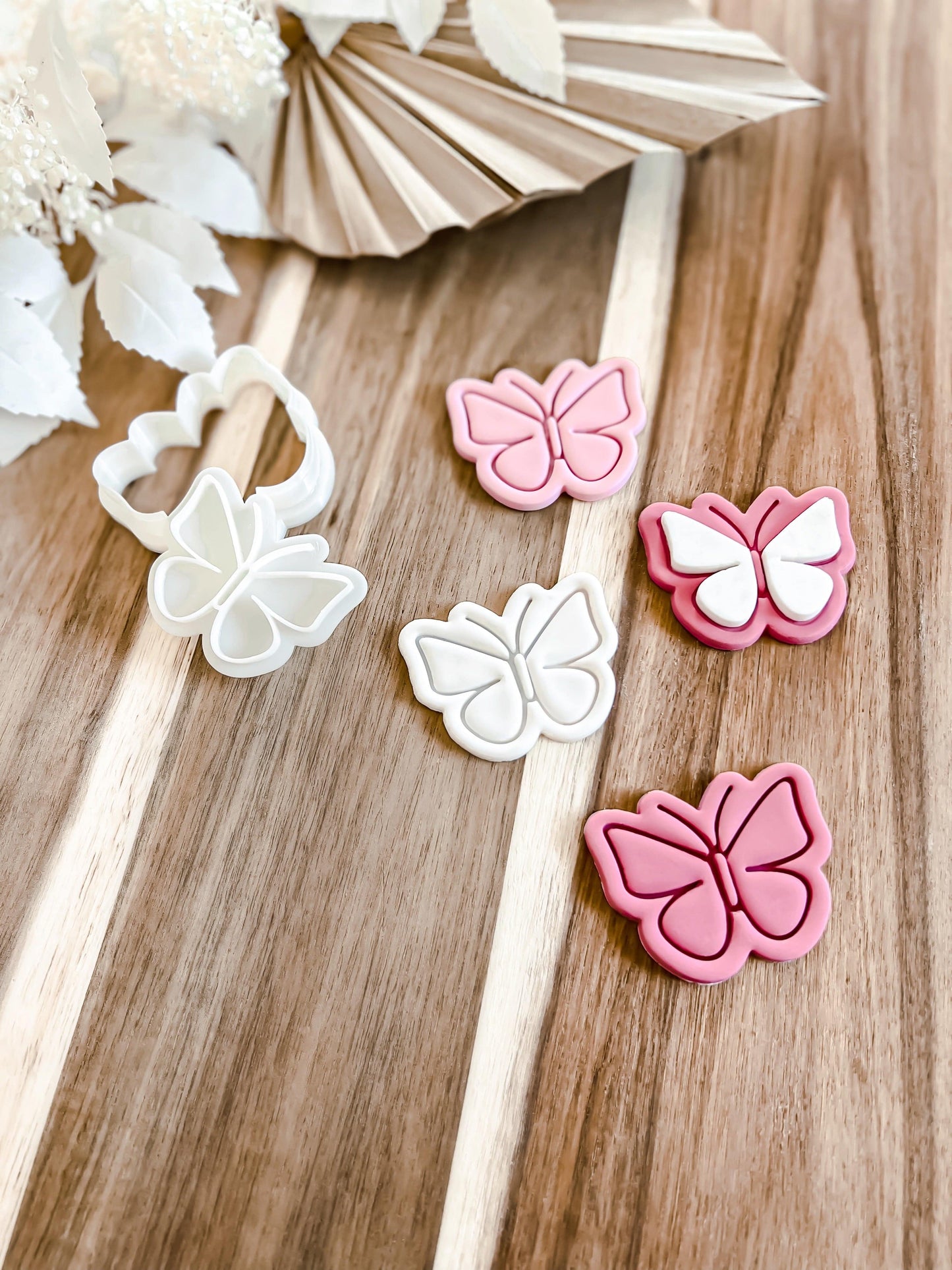 Mini Butterfly Stamp & Cutter - Perfect for Fondant & Sugar Cookies