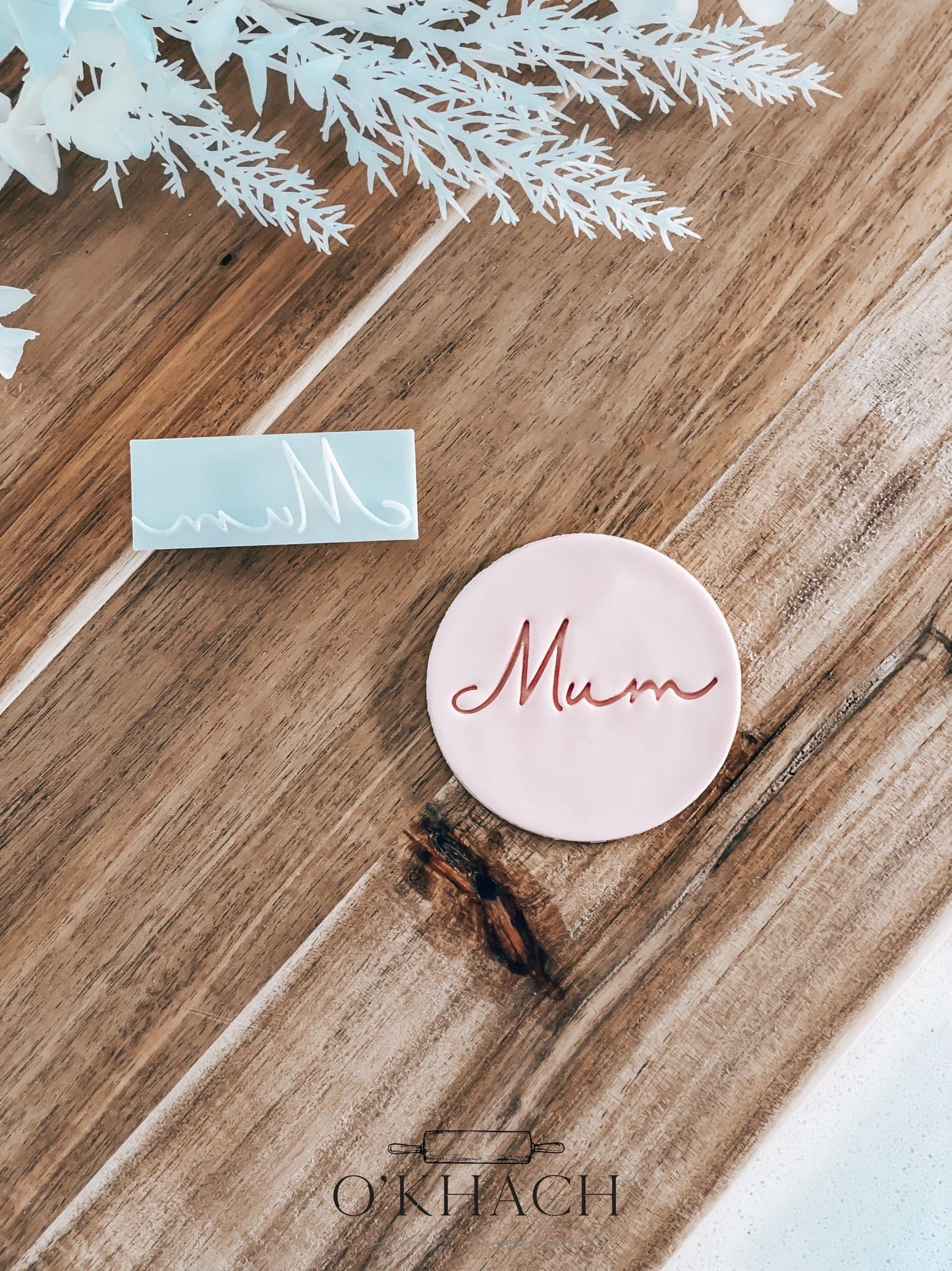 Mum - Cookie Stamp - Ideal for Fondant & Sugar Cookies