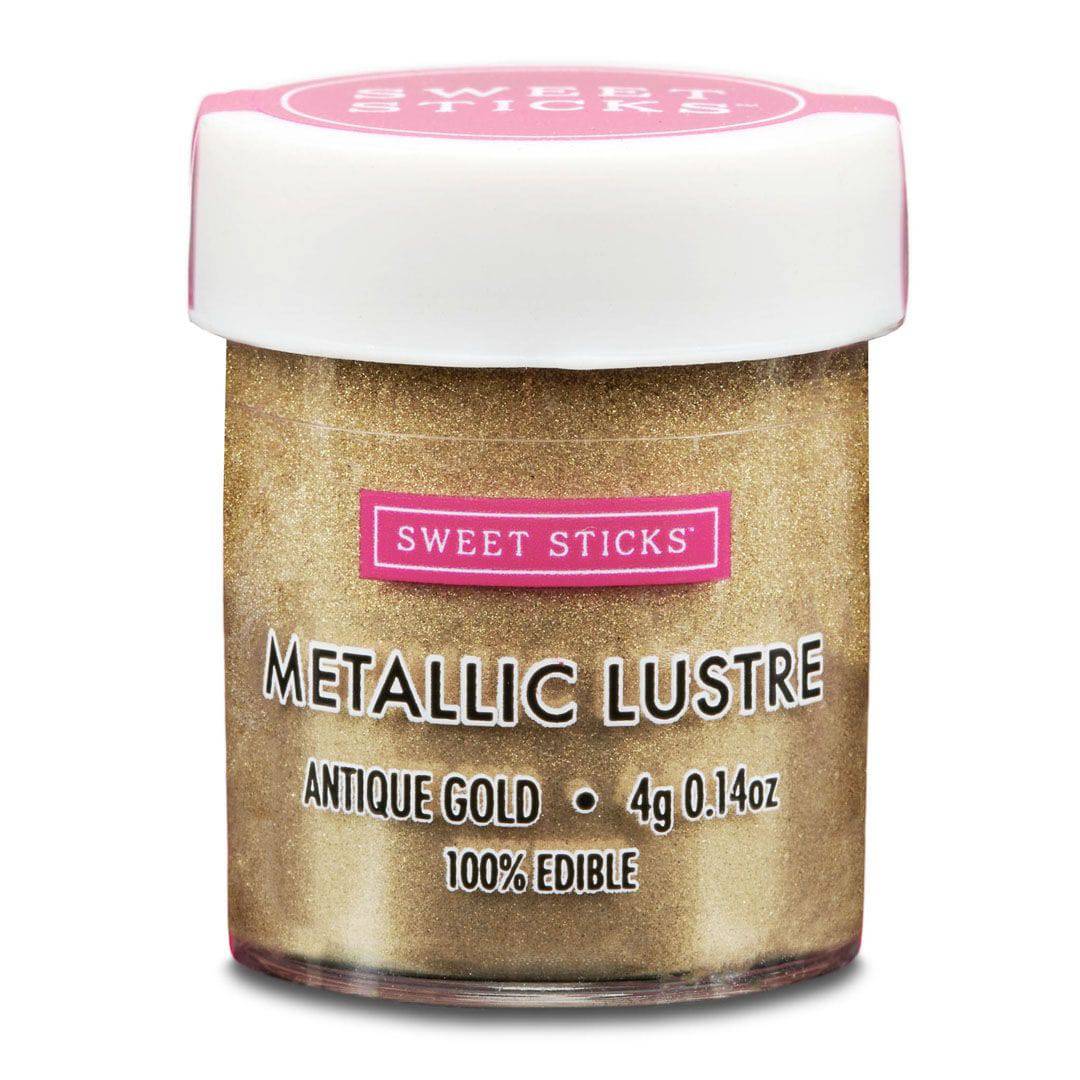 Antique Gold Lustre – Sweet Sticks Edible Art | Food-Safe Shimmer