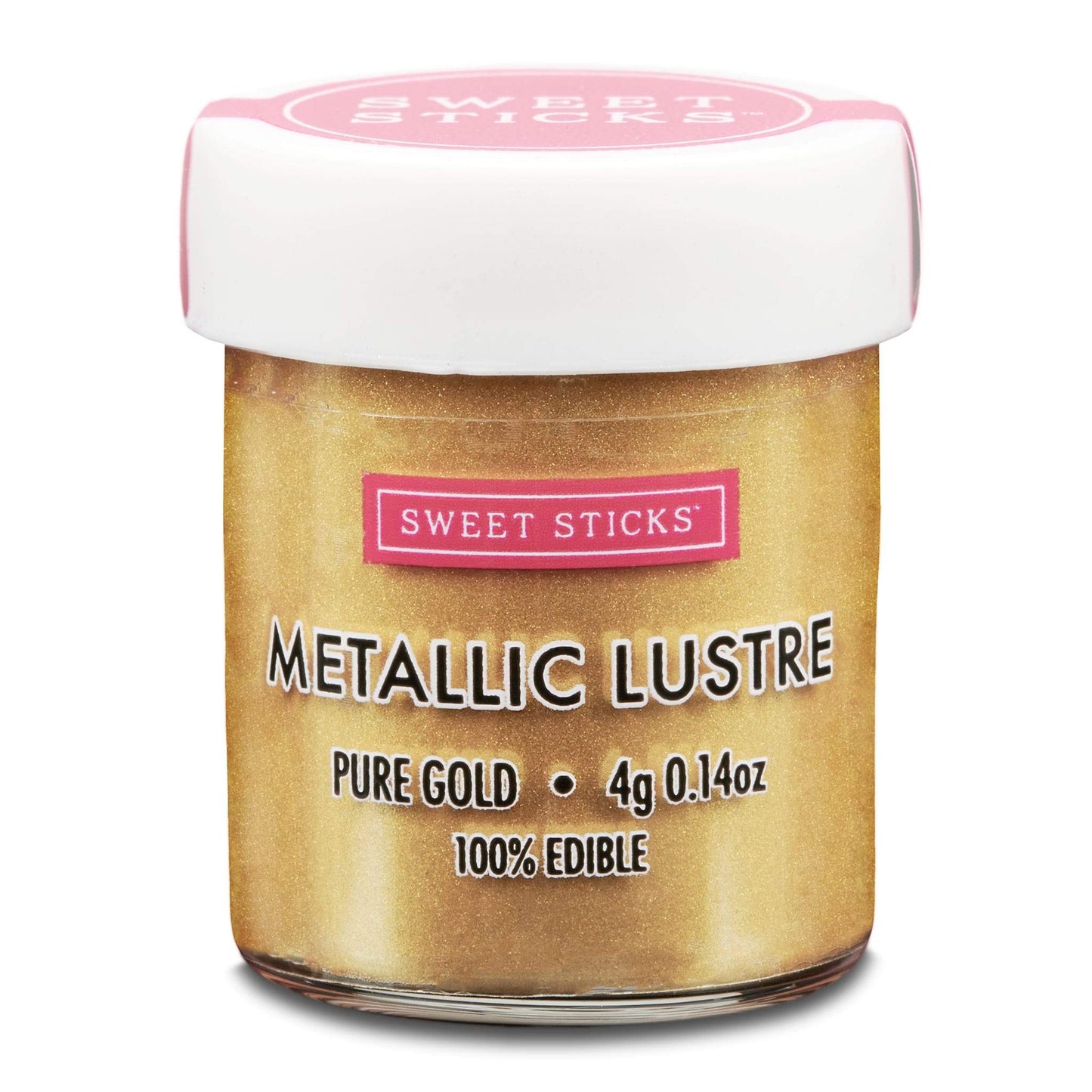 Pure Gold Lustre – Sweet Sticks Edible Art | Food-Safe Shimmer