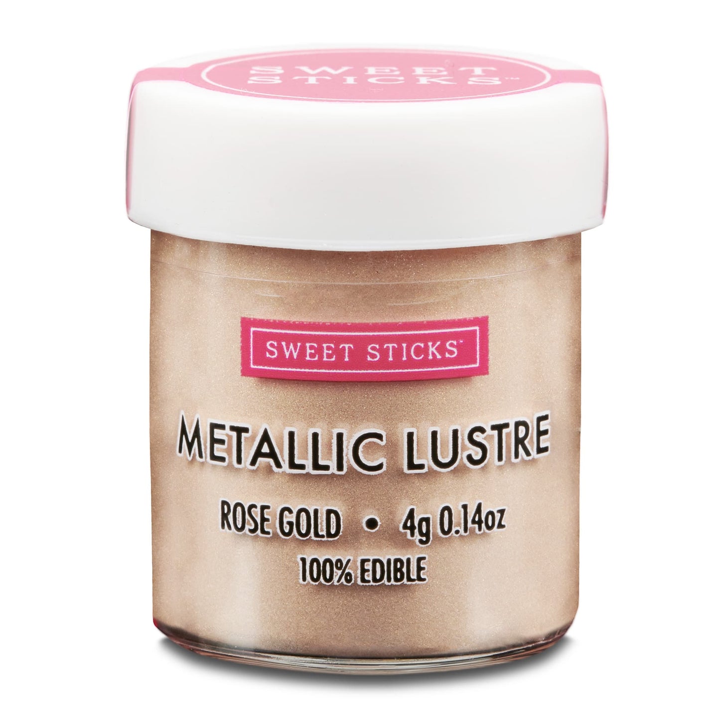 Rose Gold Lustre – Sweet Sticks Edible Art | Food-Safe Shimmer
