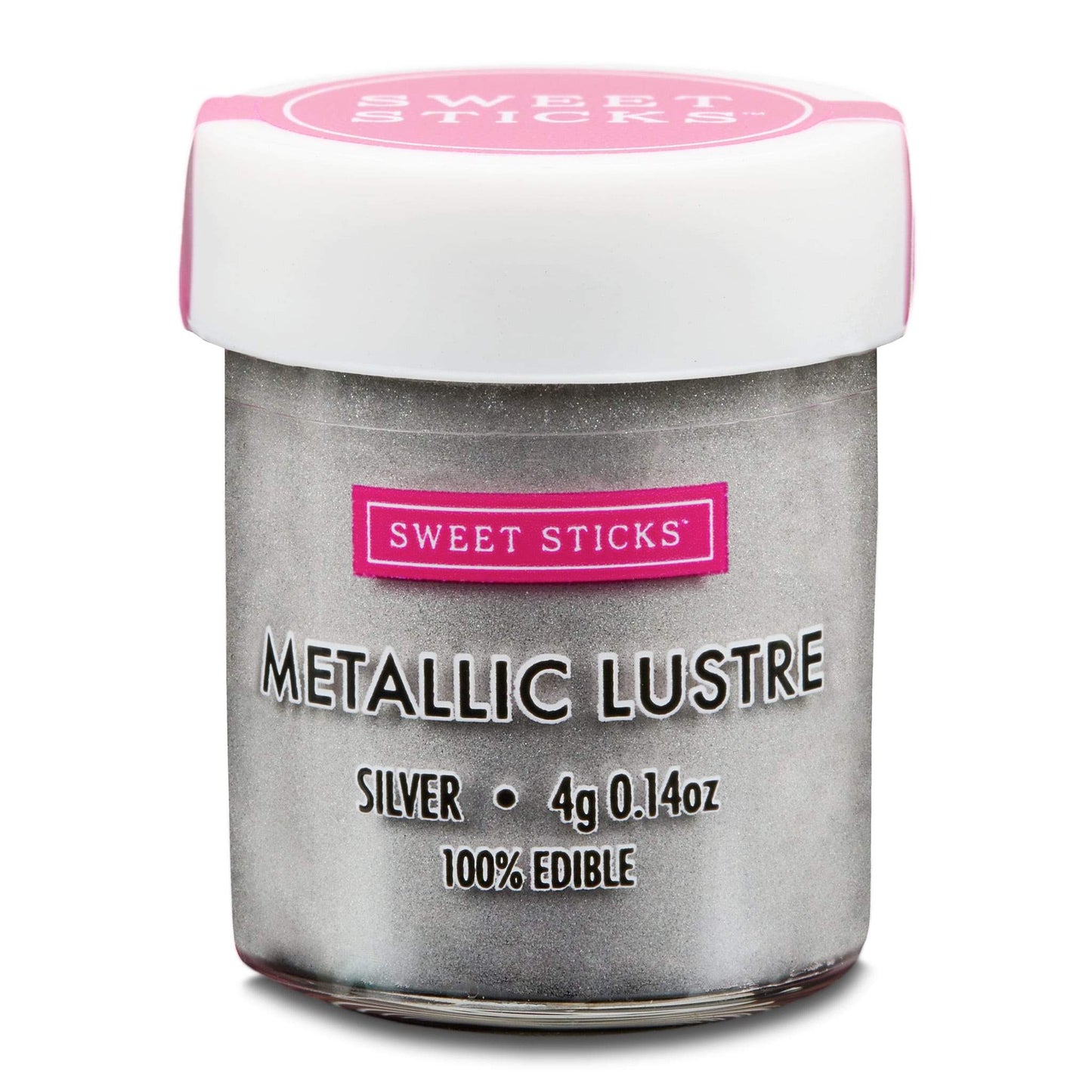 Silver Lustre – Sweet Sticks Edible Art | Food-Safe Shimmer